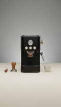 Single-shot espresso machine matte black edition