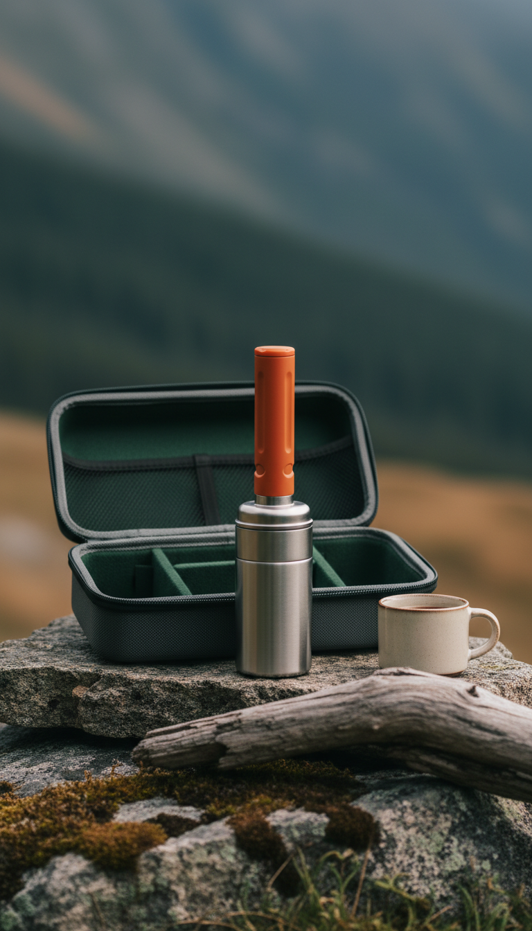 Portable Espresso Hand-Press with Travel Case