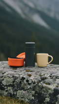 Compact Coffee Grounds Canister